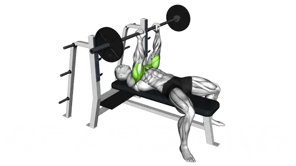 Close-Grip Barbell Bench Press — Step 2