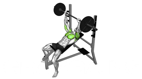 Barbell Incline Bench Press — Step 2