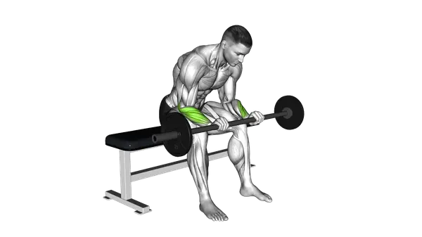 Barbell Wrist Reverse Curl