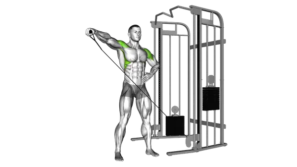 Cable One Arm Lateral Raise