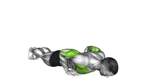 Close Grip Push Up — Step 2