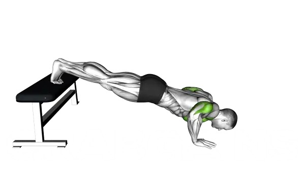 Decline Push Up — Step 2