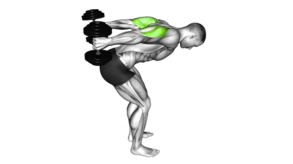 Dumbbell Standing Kickback — Step 2