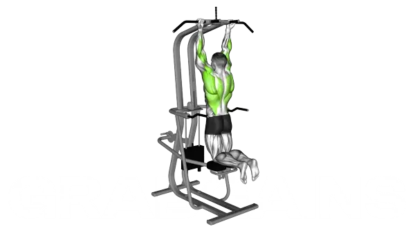 Lever Assisted Chin-Up — Step 2