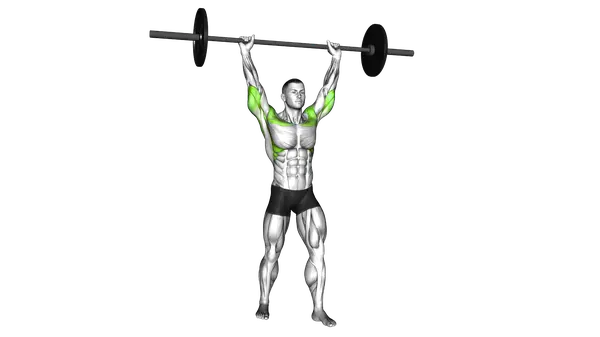 Barbell Standing Military Press