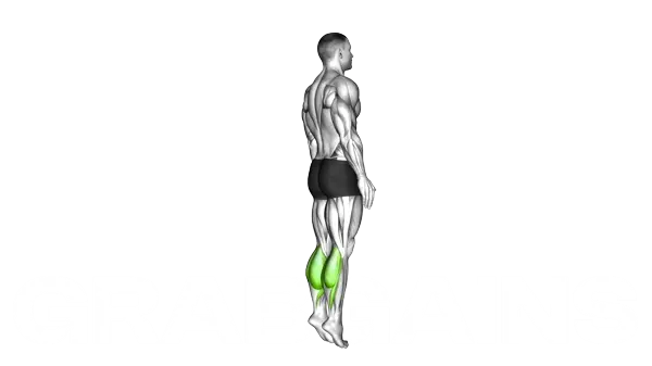 Bodyweight Standing Calf Raise — Step 2