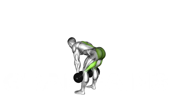 Dumbbell Romanian Deadlift — Step 2