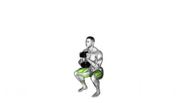 Dumbbell Goblet Squat — Step 2