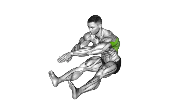 Sitting Bent-Over Back Stretch