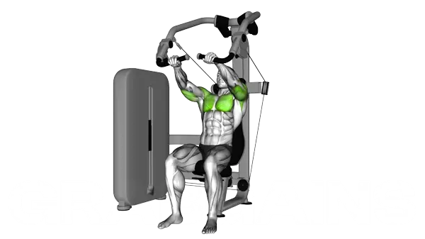 Lever Chest Press — Step 2