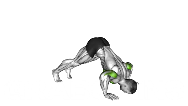 Pike Push Up — Step 2