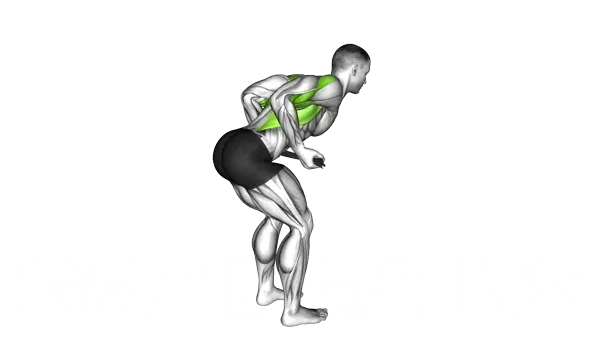 Bent Over Row With Towel — Step 2