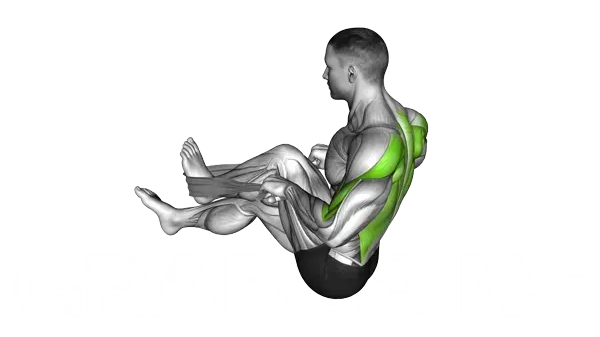 Seated Towel Row — Step 2