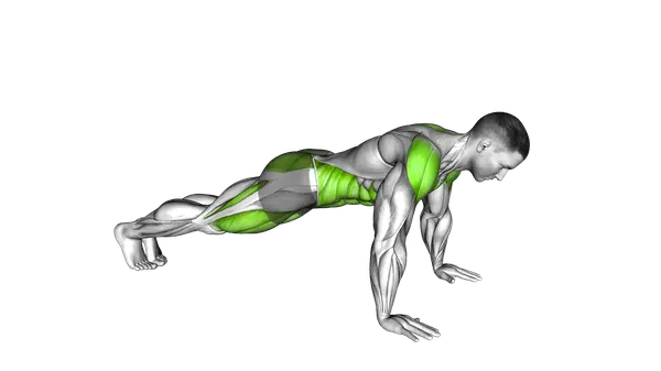 Front Plank To Toe Tap