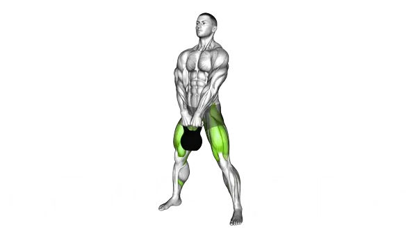 Kettlebell Sumo Deadlift — Step 2