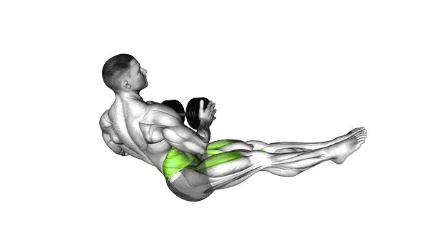 Dumbbell Russian Twist — Step 2