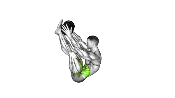 Dumbbell V-Up — Step 2