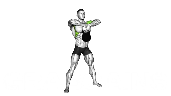 Kettlebell Upright Row — Step 2