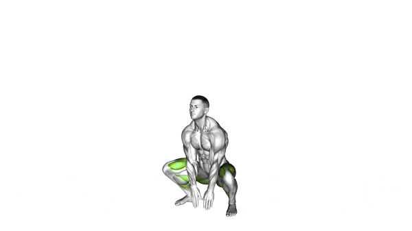 Sumo Squat Floor Touch — Step 2