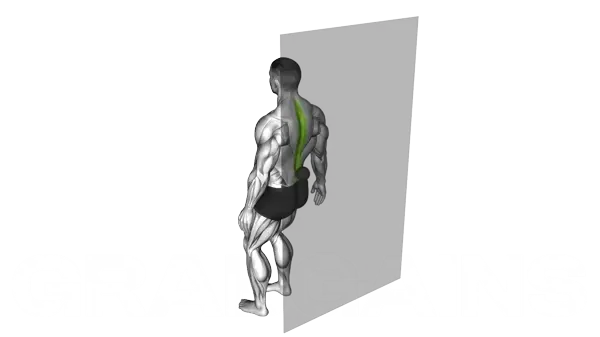 Roll Ball Erector Spinae — Step 2