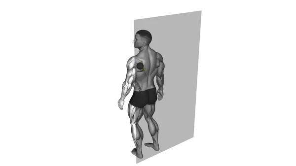 Roll Ball Infraspinatus Stretch