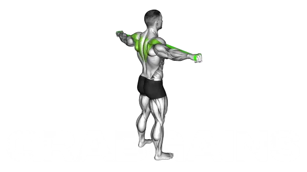 Resistance Band Pull Apart — Step 2