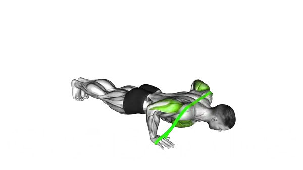 Band Resisted Push Up — Step 2
