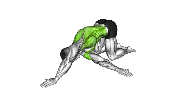 Parsva Balasana Yoga Pose
