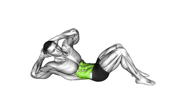 Twisting Crunch — Step 2