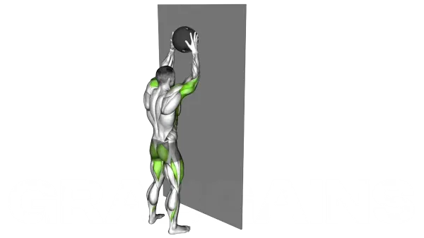 Wall balls — Step 2