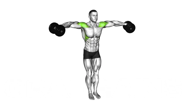 Bent Arm Lateral Raise — Step 2