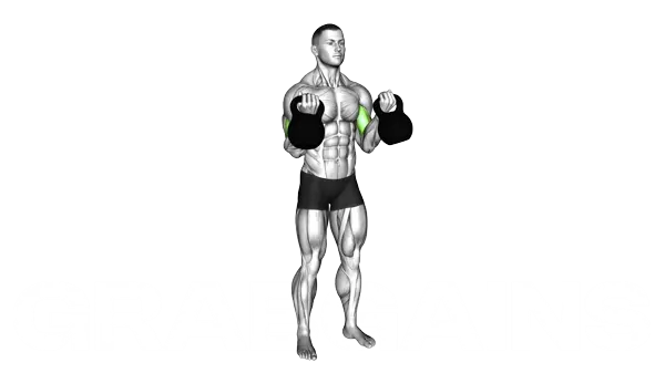 Kettlebell Biceps Curl — Step 2