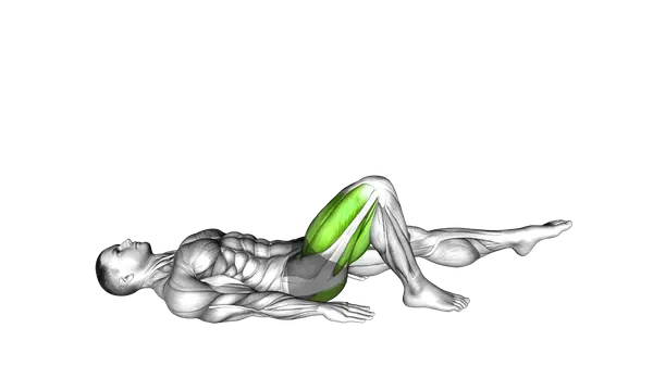 Single Leg Bridge With Outstretched Leg