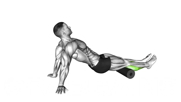 Calf Foam Roll — Step 2