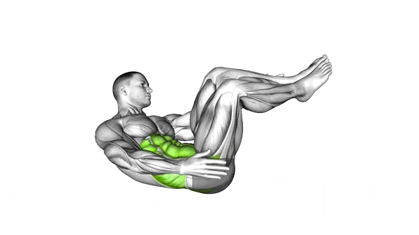 90 Degree Alternate Heel Touch — Step 2