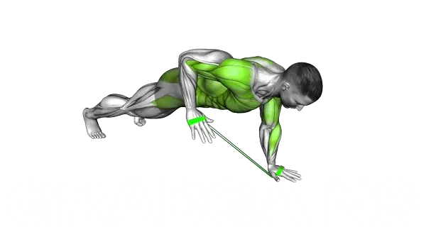 Resistance Band Renegade Row — Step 2