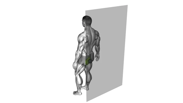 Glute Rolling With Ball
